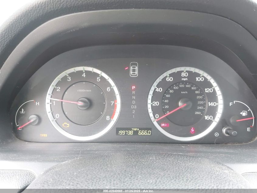 2009 Honda Accord 2.4 Lx VIN: 1HGCP26379A184299 Lot: 42840569