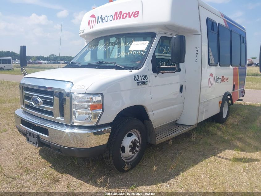 2018 Ford E-350 Cutaway white other gasoline 1FDEE3FS9JDC33172 photo #3