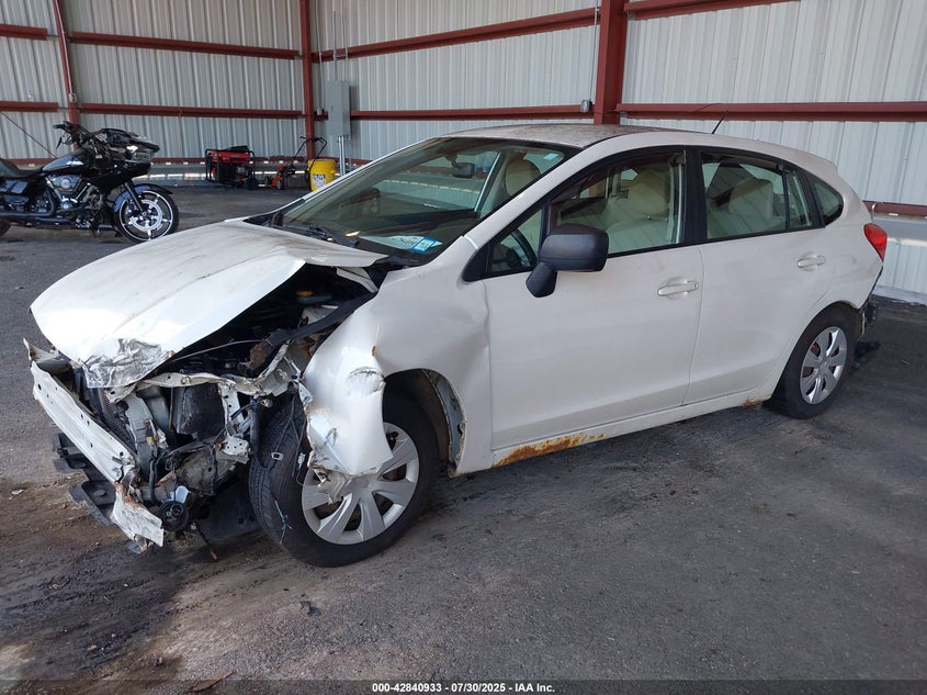 Vin: jf1gpaa68cg213265, lot: 43334482, subaru impreza 2.0i 20122