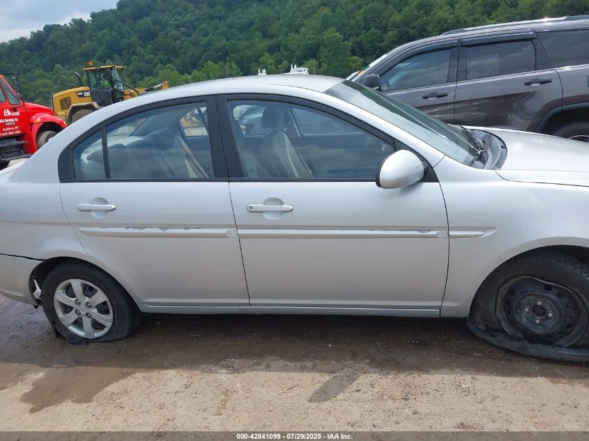 2009 Hyundai Accent Gls VIN: KMHCN46C59U329561 Lot: 42841099