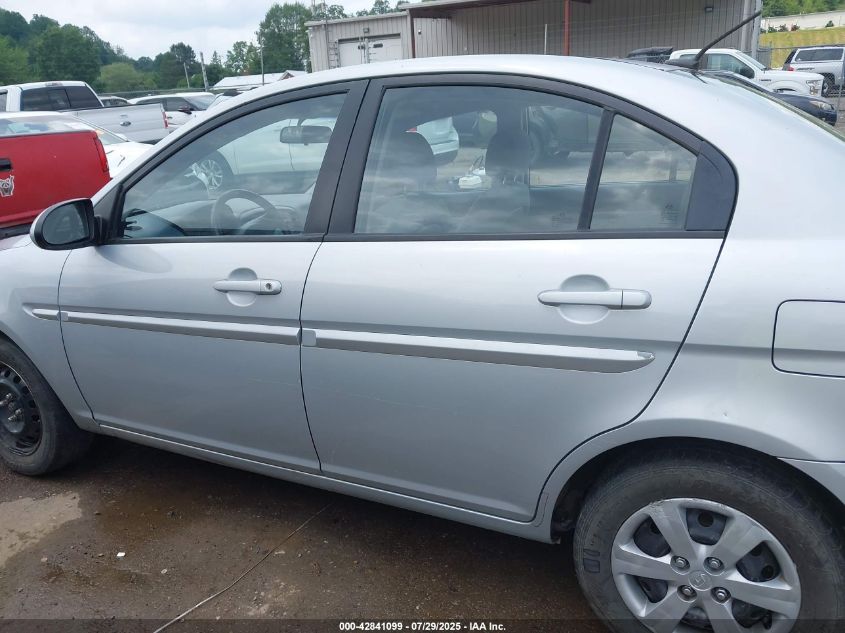 2009 Hyundai Accent Gls VIN: KMHCN46C59U329561 Lot: 42841099