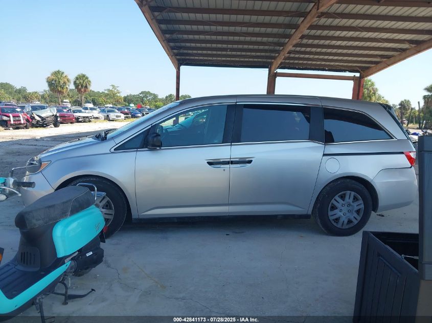 2011 Honda Odyssey Lx VIN: 5FNRL5H21B039266 Lot: 42841173