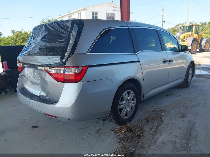 2011 Honda Odyssey Lx VIN: 5FNRL5H21B039266 Lot: 42841173