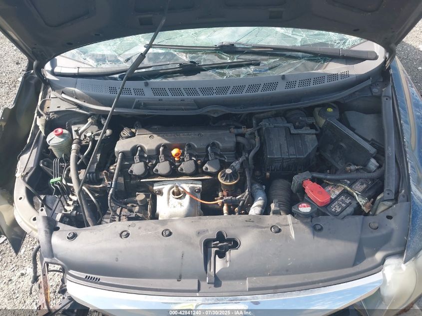 2009 Honda Civic Lx VIN: 2HGFA16589H521400 Lot: 42841240