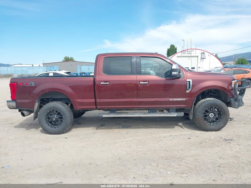 2017 Ford F-350 Lariat VIN: 1FT8W3BT7HED62867 Lot: 42841278