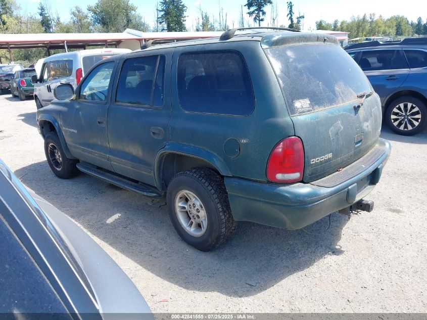 1998 Dodge Durango Slt VIN: 1B4HS28Y0WF148154 Lot: 42841555