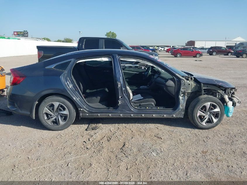 2021 Honda Civic Lx VIN: 2HGFC2F67MH554762 Lot: 42841569