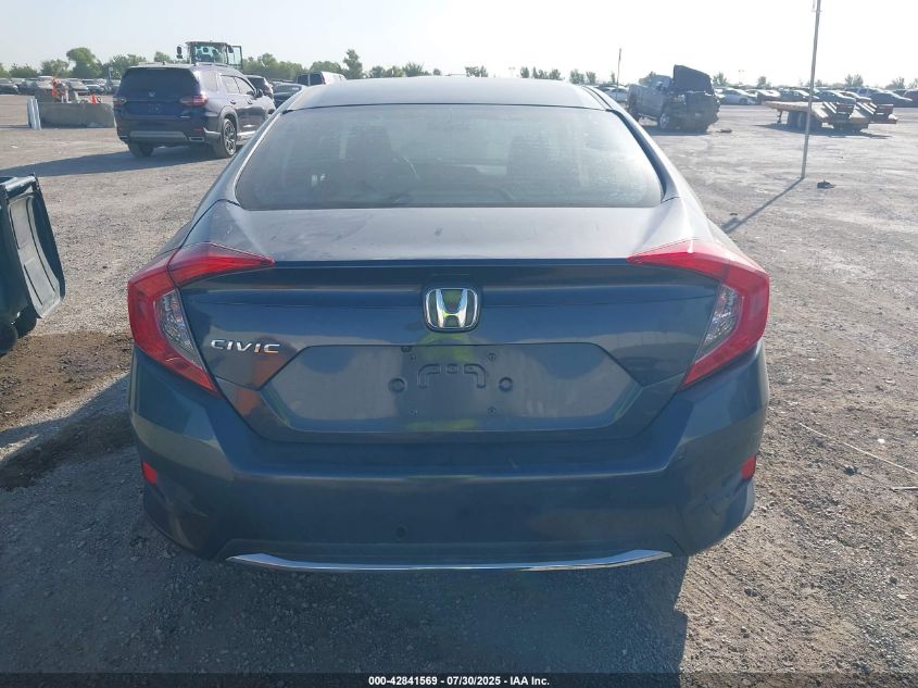 2021 Honda Civic Lx VIN: 2HGFC2F67MH554762 Lot: 42841569