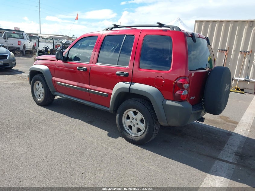1J4GK48K07W594080 2007 JEEP LIBERTY (NORTH AMERICA) photo no. 3