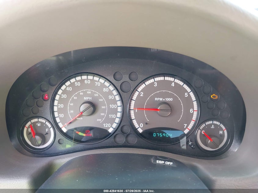 1J4GK48K07W594080 2007 JEEP LIBERTY (NORTH AMERICA) photo no. 7