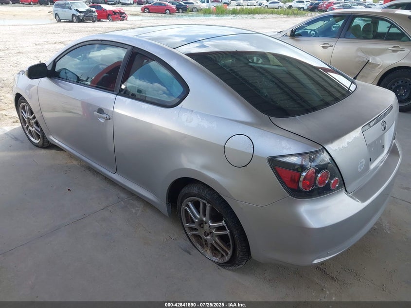 2009 Scion Tc silver coupe gasoline JTKDE167290287635 photo #4