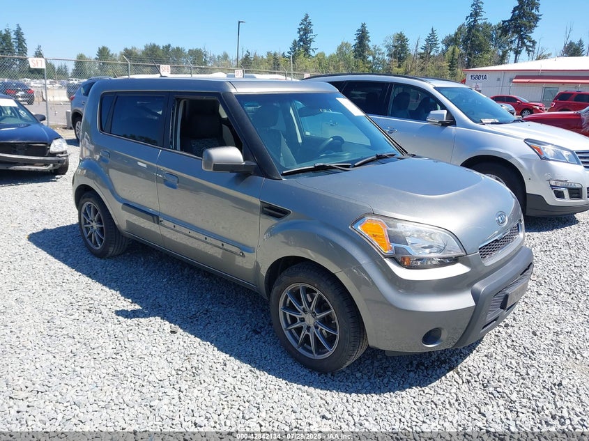 2010 Kia Soul + VIN: KNDJT2A22A7124349 Lot: 42842134