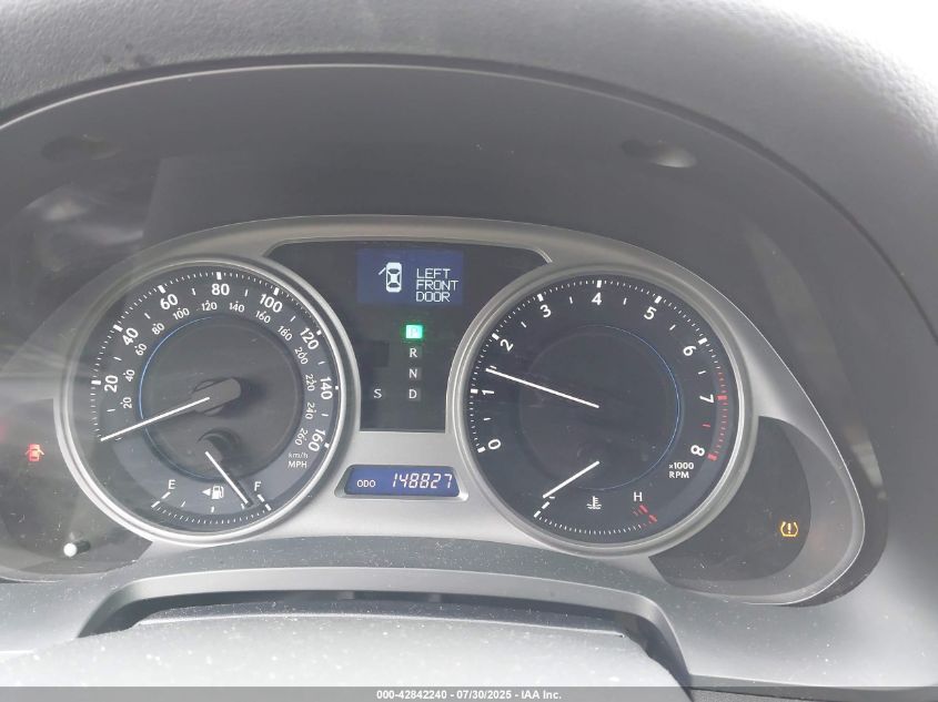 2010 Lexus Is 250 VIN: JTHBF5C20A5124919 Lot: 42842240