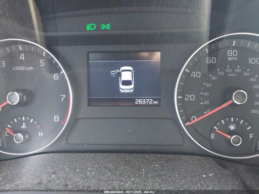 2019 Kia Forte Fe VIN: 3KPF24AD6KE028702 Lot: 42842440