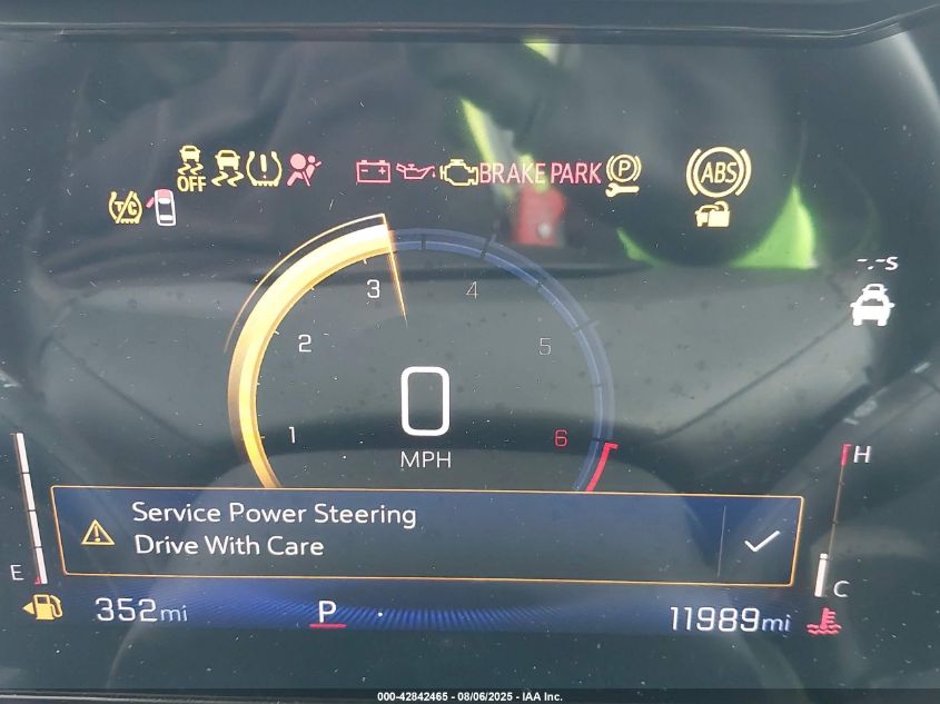 2024 Chevrolet Trailblazer Fwd Lt VIN: KL79MPSL3RB216595 Lot: 42842465