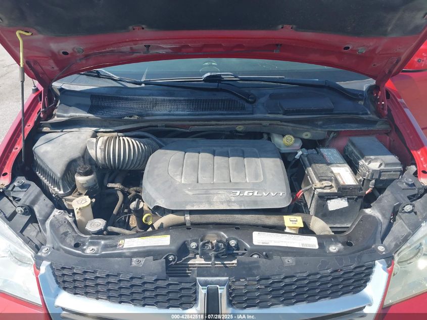 2012 Dodge Grand Caravan Sxt VIN: 2C4RDGCG8CR268544 Lot: 42842518