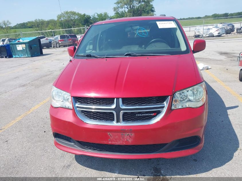 2012 Dodge Grand Caravan Sxt VIN: 2C4RDGCG8CR268544 Lot: 42842518