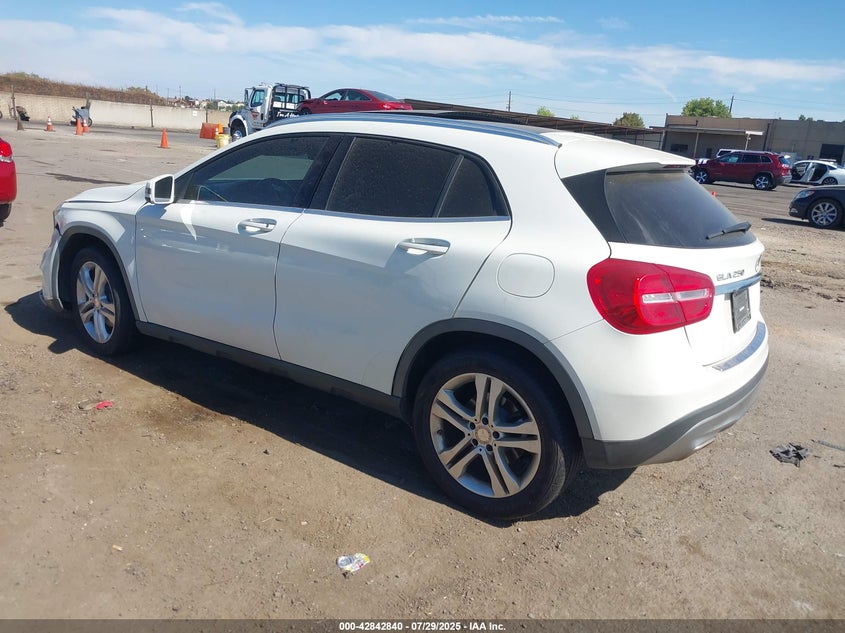 2016 Mercedes-Benz Gla 250 VIN: WDCTG4EB3GJ233461 Lot: 42842840