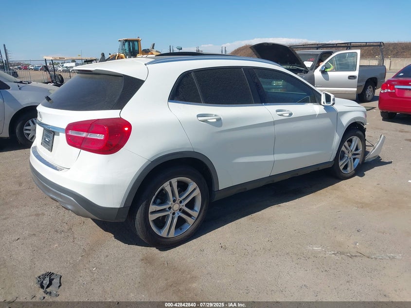 2016 Mercedes-Benz Gla 250 VIN: WDCTG4EB3GJ233461 Lot: 42842840