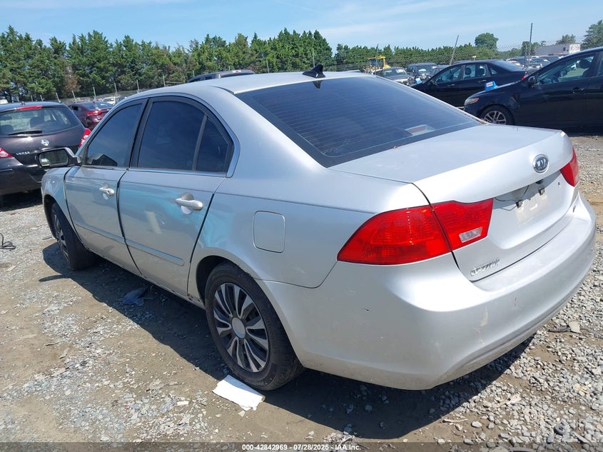 2009 Kia Optima Lx VIN: KNAGE228695327711 Lot: 42842969