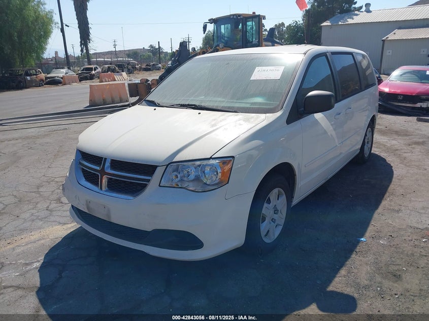 Vin: 2c4rdgbg9cr419781, lot: 43336606, dodge grand caravan se/avp 20122