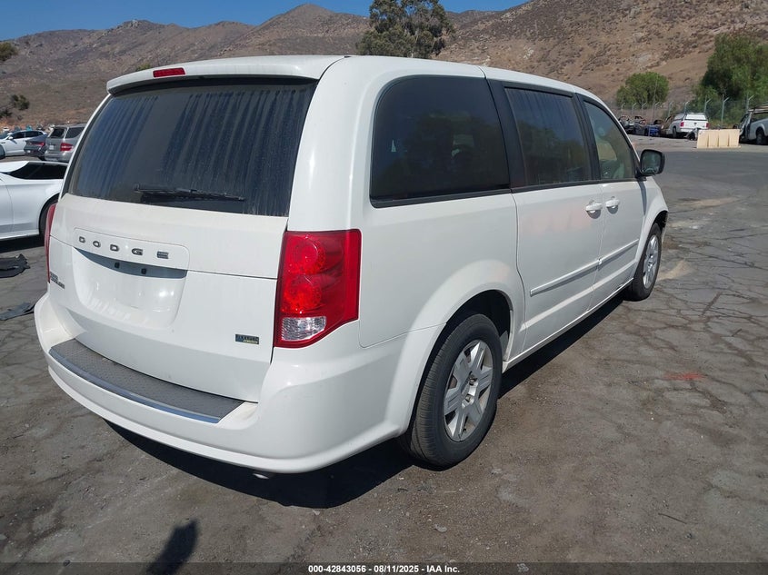 Vin: 2c4rdgbg9cr419781, lot: 43336606, dodge grand caravan se/avp 20124