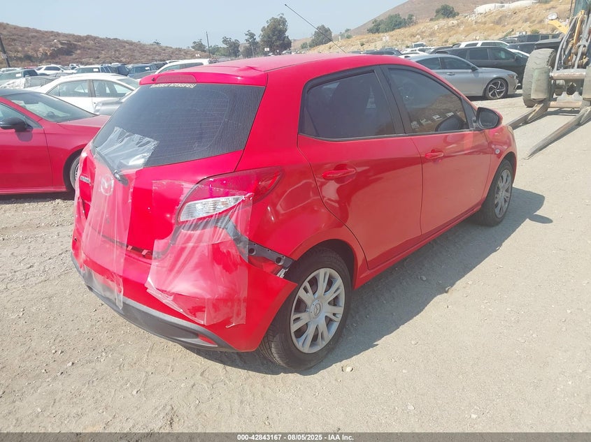 Vin: jm1de1kz8e0171316, lot: 43336716, mazda mazda2 sport 20144