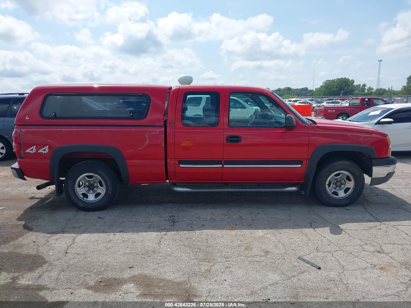 2004 Chevrolet Silverado 1500 Ls VIN: 1GCEK19T84E328228 Lot: 42843226