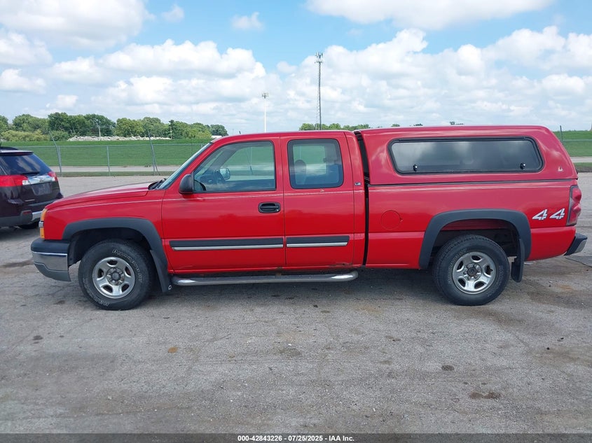 2004 Chevrolet Silverado 1500 Ls VIN: 1GCEK19T84E328228 Lot: 42843226