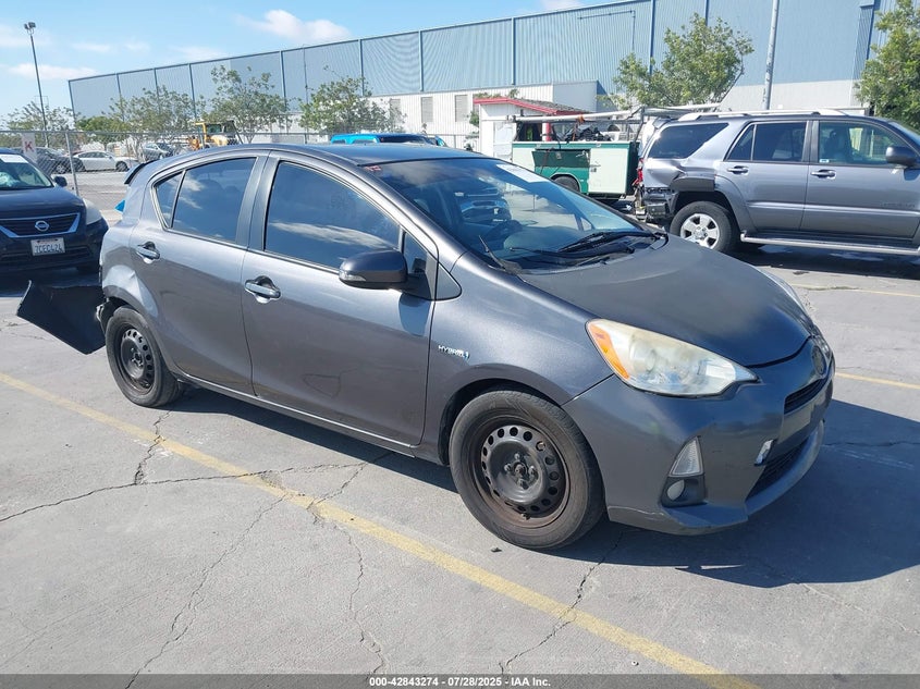 JTDKDTB35C1021530 2012 Toyota Prius C Four auction photo 1