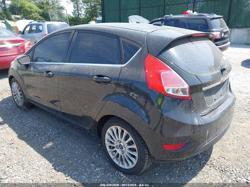 Vin: 3fadp4fjxfm101708, lot: 43337055, ford fiesta titanium 20153