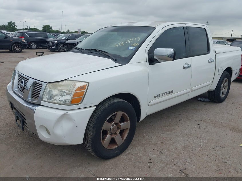 2005 Nissan Titan Se VIN: 1N6BA07A95N530205 Lot: 42843573