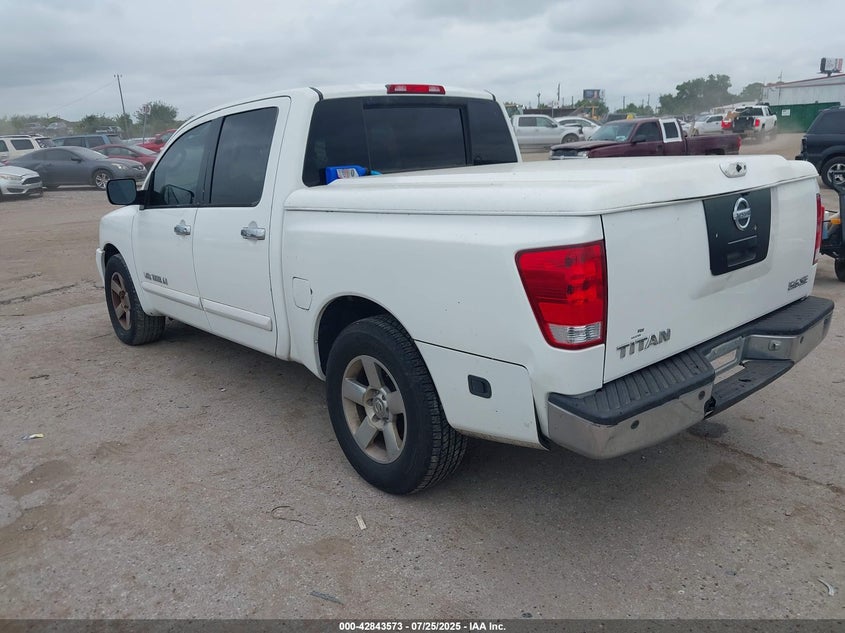 2005 Nissan Titan Se VIN: 1N6BA07A95N530205 Lot: 42843573