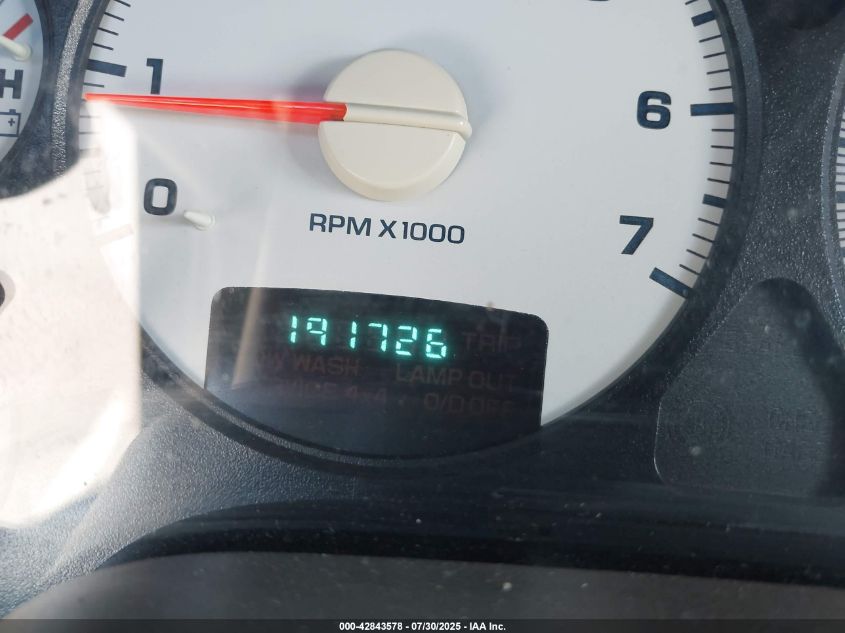 2003 Dodge Ram 2500 Slt/Laramie/St VIN: 3D7KU28D13G742624 Lot: 42843578