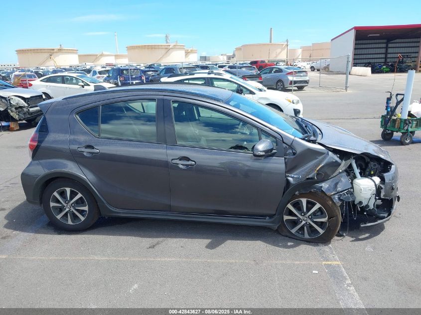 2018 Toyota Prius C Two VIN: JTDKDTB3XJ1602521 Lot: 42843627