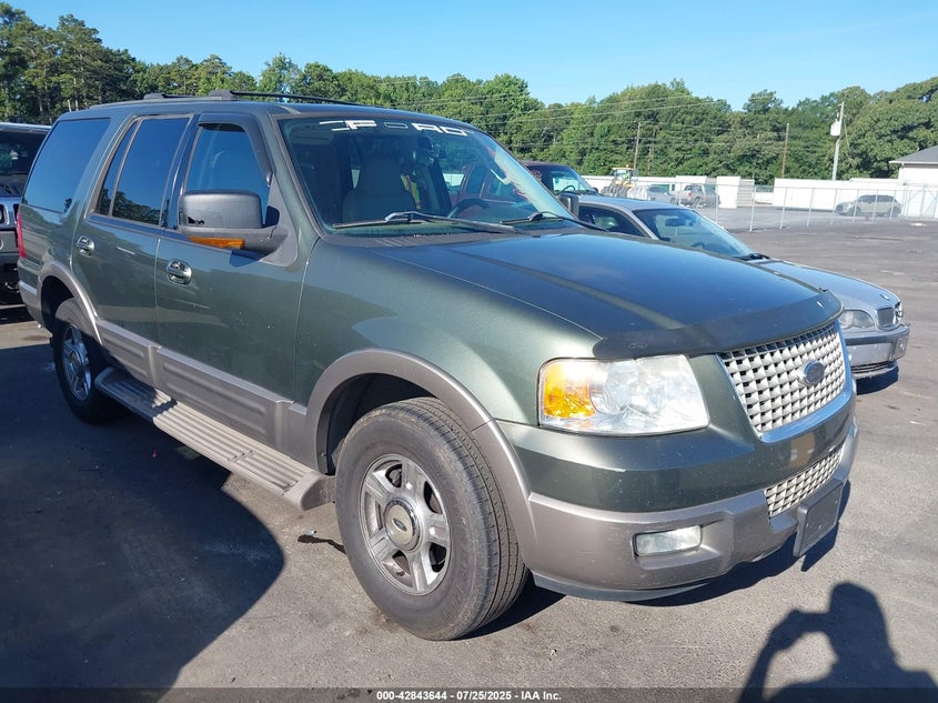 1FMEU17W73LC25752 2003 Ford Expedition Eddie Bauer auction photo 1