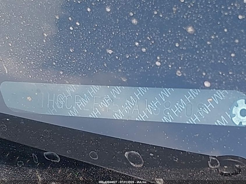 2010 Honda Accord 2.4 Ex VIN: 1HGCP2F75AA168108 Lot: 42844027