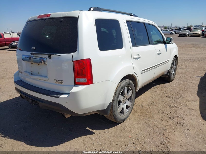 Vin: 5fnyf4h92cb018162, lot: 43337617, honda pilot touring 20124
