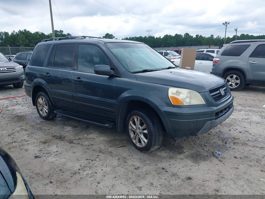2HKYF18583H615541 2003 Honda Pilot Ex-L auction photo 1