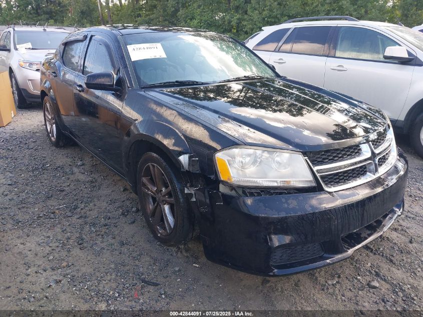 2012 Dodge Avenger Sxt VIN: 1C3CDZCB7CN312976 Lot: 42844091