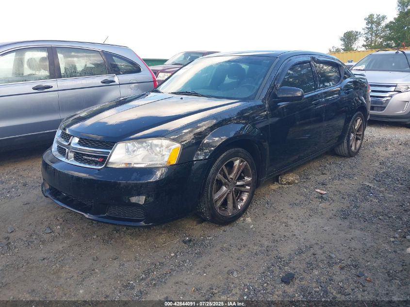 2012 Dodge Avenger Sxt VIN: 1C3CDZCB7CN312976 Lot: 42844091