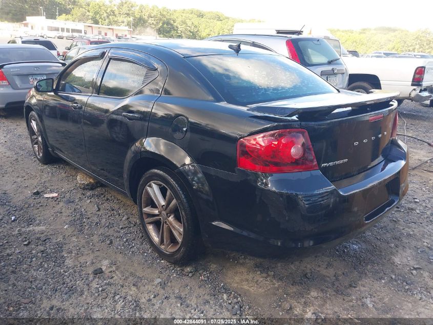 2012 Dodge Avenger Sxt VIN: 1C3CDZCB7CN312976 Lot: 42844091