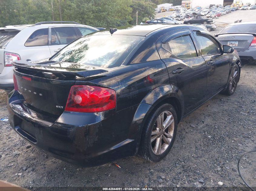 2012 Dodge Avenger Sxt VIN: 1C3CDZCB7CN312976 Lot: 42844091