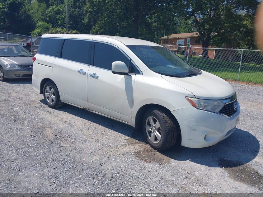 2011 Nissan Quest Sv VIN: JN8AE2KP8B9004487 Lot: 42844267