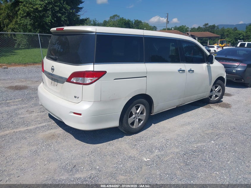2011 Nissan Quest Sv VIN: JN8AE2KP8B9004487 Lot: 42844267