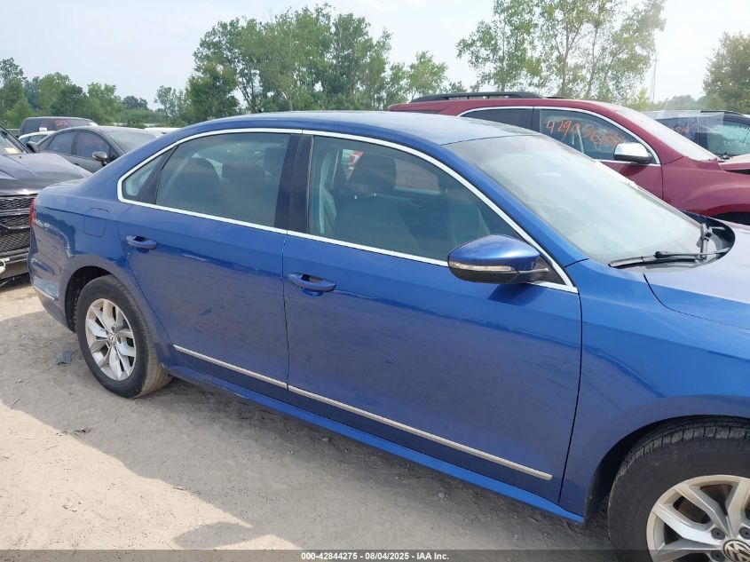 2017 Volkswagen Passat 1.8T S VIN: 1VWAT7A36HC027935 Lot: 42844275