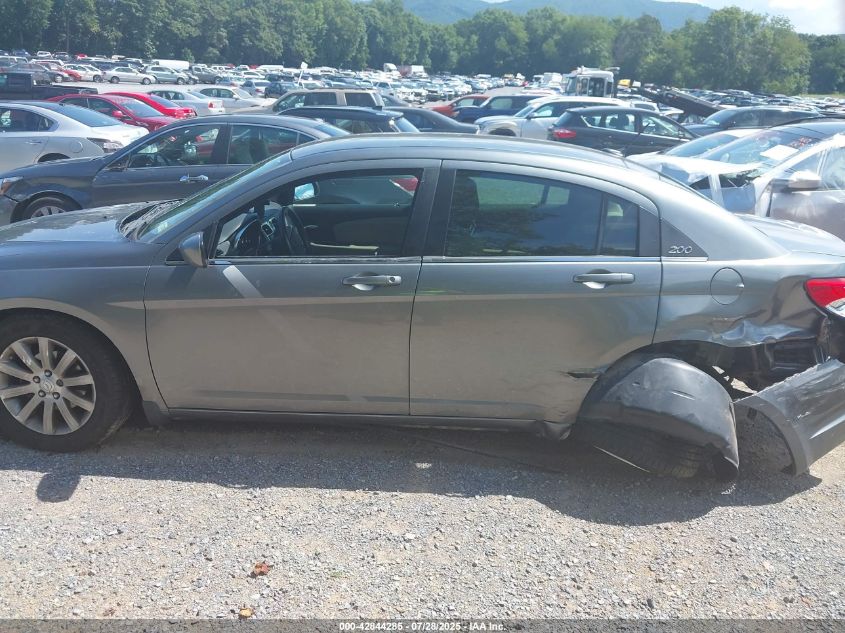 2012 Chrysler 200 Touring VIN: 1C3CCBBG1CN130990 Lot: 42844285