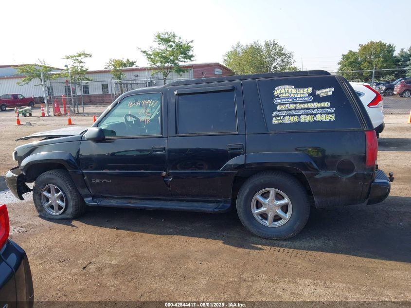 2000 GMC Yukon Denali VIN: 1GKEK63R0YR199804 Lot: 42844417