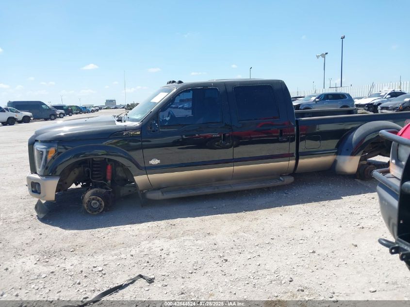 2012 Ford F-350 Lariat VIN: 1FT8W3DT6CED15707 Lot: 42844524