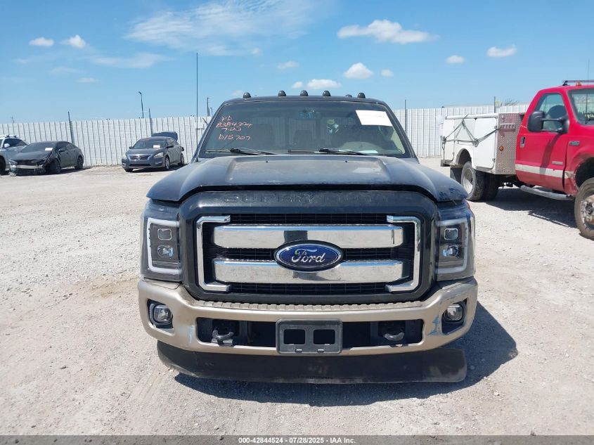 2012 Ford F-350 Lariat VIN: 1FT8W3DT6CED15707 Lot: 42844524